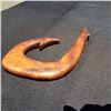 Image 2 : 10 1/2" X 5 1/4" Hawaiian Hook Made Out Of Koa