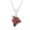 Image 1 : Certificate for a Hawaiian Koa Big Island Necklace