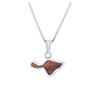 Image 1 : Certificate for a Hawaiian Koa Maui Necklace