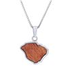 Image 1 : Certificate for a Hawaiian Koa Kauai Necklace