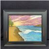 Image 1 : Small beach painting 25.5'' x 21.5"