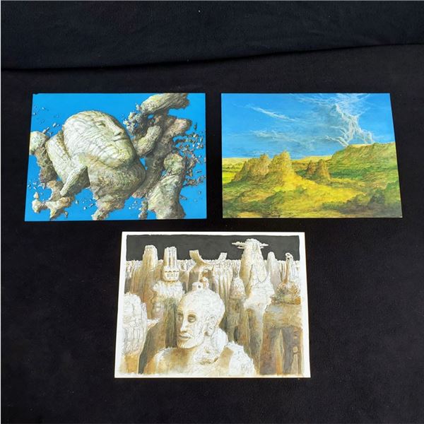"Dreamspace 1", "Dreamspace 2", "Dreamspace 3" 9 x 12" each