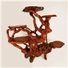 Image 1 : Dog the Bounty Hunters! Beautifully Carved 5 tiered floating Shelf.