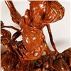 Image 2 : Dog the Bounty Hunters! Beautifully Carved 5 tiered floating Shelf.