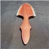 Image 3 : 19" X 4 3/8'' Hawaiian Lei O Mano Mahogany with Tiger Shark Teeth