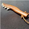 Image 3 : 12'' Hawaiian Knife Koa with Tiger Shark Teeth