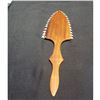 Image 1 : Lei O Mano Made Out Of Koa with Tiger Shark Teeth Hawaiian Weapon 22 3/4 X 5 5/8''