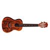 Image 1 : Luna Ukulele Henna Dragon Mahogany with Built-In Pickup and Gig Bag