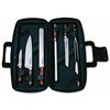 Image 1 : Dexter-Russell Inc. 7 piece knife set with case. New
