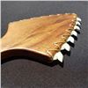 Image 2 : 17'' X 4 7/8'' Medium Hawaiian Lei O Mano Koa with Tiger Shark Teeth