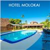 Image 1 : 1 Night Stay at Hotel Molokai with roundtrip airfare from Mokulele Air