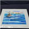Image 3 : Set of (2) 12 x 16'' Watercolor paintings by Jimi Tablante