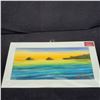 Image 3 : Set of (4) 8 1/2 x 16'' Watercolor paintings by Jimi Tablante