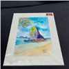 Image 3 : Set of (3) 11 x 14" Watercolor paintings by Jimi Tablante