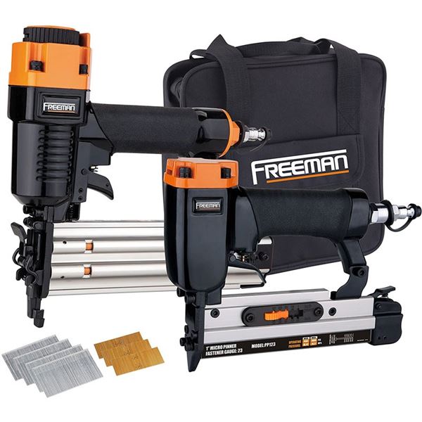 Freeman PPPBRCK Pneumatic Brad Nailer and Micro Pinner Finish Kit New