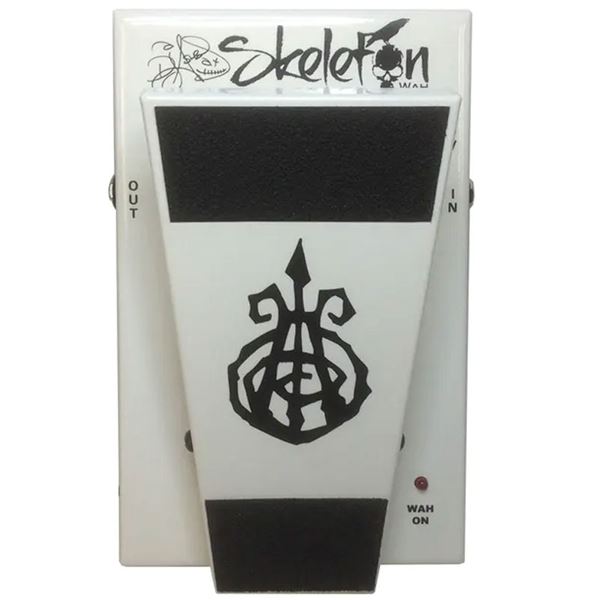 DJ Ashba Skeleton Wah Pedal & Box of Ernie Ball Super Slinky Strings