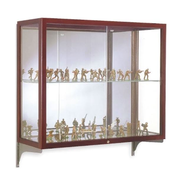 Waddell Glass display Case 38''H x 36''W x 14''D