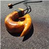 Image 10 : Monkey Pod Hook, Koa Fish Hook Necklaces, Hawaiian Koa Helmet