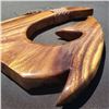 Image 2 : Monkey Pod Hook, Koa Fish Hook Necklaces, Hawaiian Koa Helmet