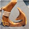 Image 4 : Monkey Pod Hook, Koa Fish Hook Necklaces, Hawaiian Koa Helmet