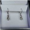 Image 1 : 14K White Gold Diamond Earrings from The Wedding Ring Shop, New
