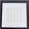 Image 5 : Chris Wood Light Art 2 Pieces 8" x 8" $1200 Value. New in boxes