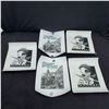 Image 1 : Nick Black Art: 5 Autographed Prints 22 1/2" x 17 1/2"