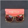 Image 1 : Caviar 2007-31 Sunglasses with Case and Cleaning Cloth (New In Box!)