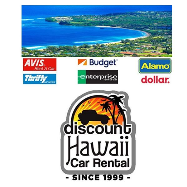 Discount Hawaii Car Rental: 3-Day Economy to Full Size Car on Kauai