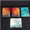 Image 1 : (4) 11" x 14'' prints from We Be Tiki "Madame Pele's Cathedral" & More!