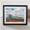 Image 2 : Beautiful Painting of a Lonely Mountain Road 13 x 15 1/2 "