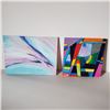 Image 1 : 24 x 18 "Windswept" and 18 x 18 "Sun Fun"