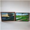 Image 1 : "Haukalei 12th Hole at Dawn", "Hoakalei at Sunset"