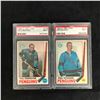 Image 1 : 1969 O-PEE-CHEE GRADED HOCKEY CARD LOT (FONTEYNE/ SCHINKEL)