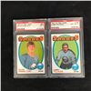 Image 1 : 1971 O-PEE-CHEE GRADED HOCKEY CARD LOT (HAMILTON/ HILLMAN)