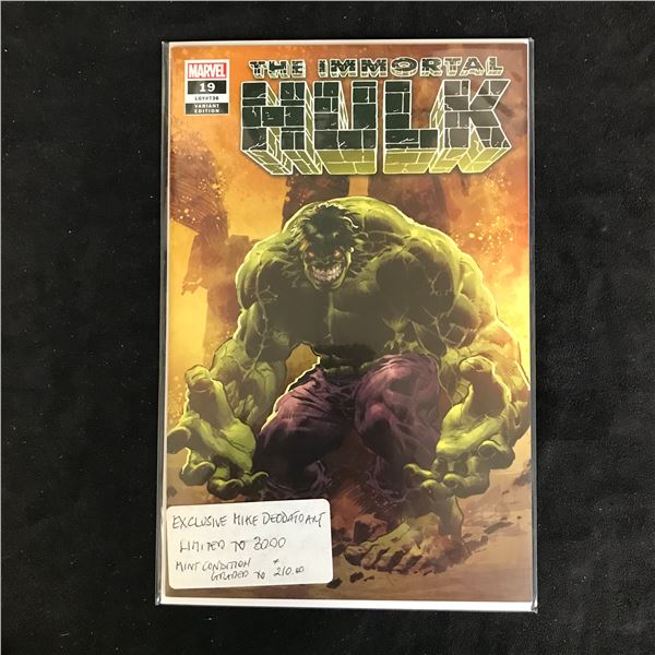 THE IMMORTAL HULK #19 (MARVEL VARIANT)