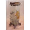 Image 1 : Art Nouveau Enameled Flower and Insect Vase #1741290