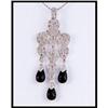 Image 1 : FRENCH ANTIQUE STYLE CHANDELIER DIAMOND PENDANT#1741615
