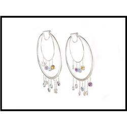 SPECTACULAR DIAMOND AND FANCY COLOR SAPPHIRE #1741680