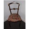 Image 1 : Antique Ebonized Chair, Mother-of-Pearl, Gilded#1741755