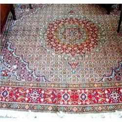 Beautiful Handknotted Square Persian "Mood" Rug#1741804