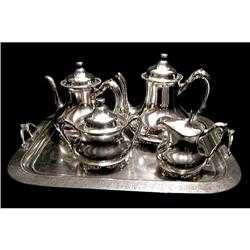 U.S. Silverplate Tea Set  REED & BARTON #1741825