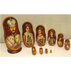 Imperial Czars Russian Matryoshka Nesting Dolls#1742062