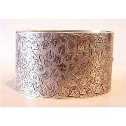 Victorian Silver Cuff Bracelet #1742108