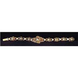 Stuart/Georgian Gold Filigree Bracelet #1742177