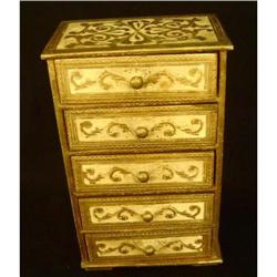 Italian Florentine Jewel Box #1742232