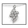 Image 1 : IMPRESSIVE PLATINUM DIAMOND PENDANT (was $1375)#1750096