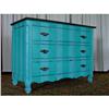 Image 1 : ANTIQUE DESIGNER PAINT DRESSER CHEST OF DRAWERS#1750626