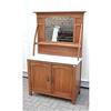 Image 1 : Circa 1910 Beech Dresser With Marble Top #1762521