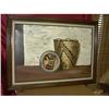 Image 1 : Framed Original Indian Basket Oil Painting By #1762541
